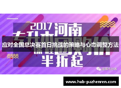 应对全国总决赛首日挑战的策略与心态调整方法