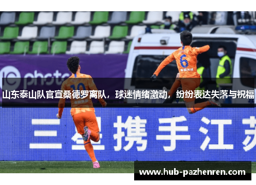 山东泰山队官宣桑德罗离队，球迷情绪激动，纷纷表达失落与祝福